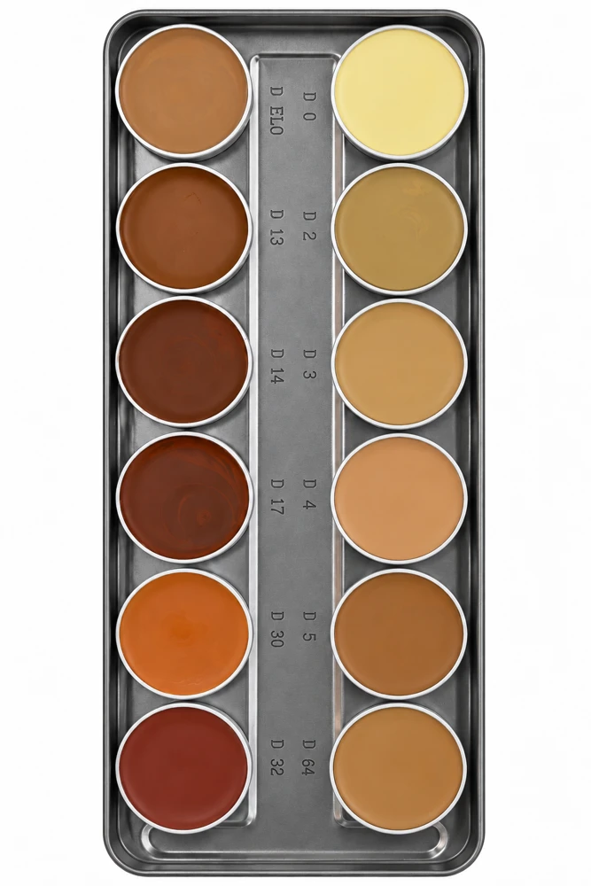 Paleta Dermacolor 12 tonos