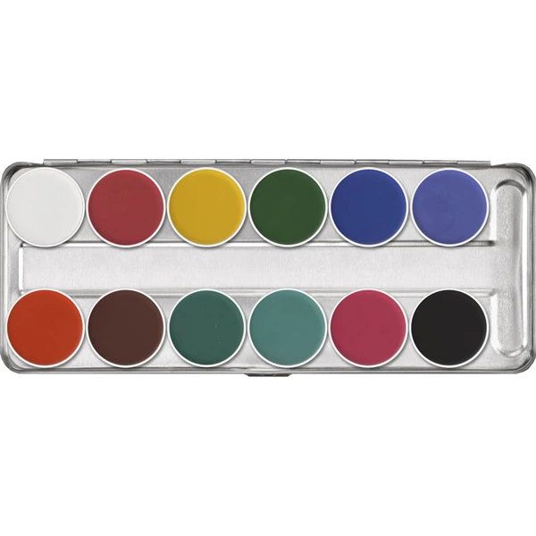 Paleta Aquacolor 12 tonos FP2